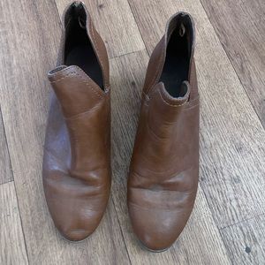 Size 10 Women’s Cognac Ankle Boots